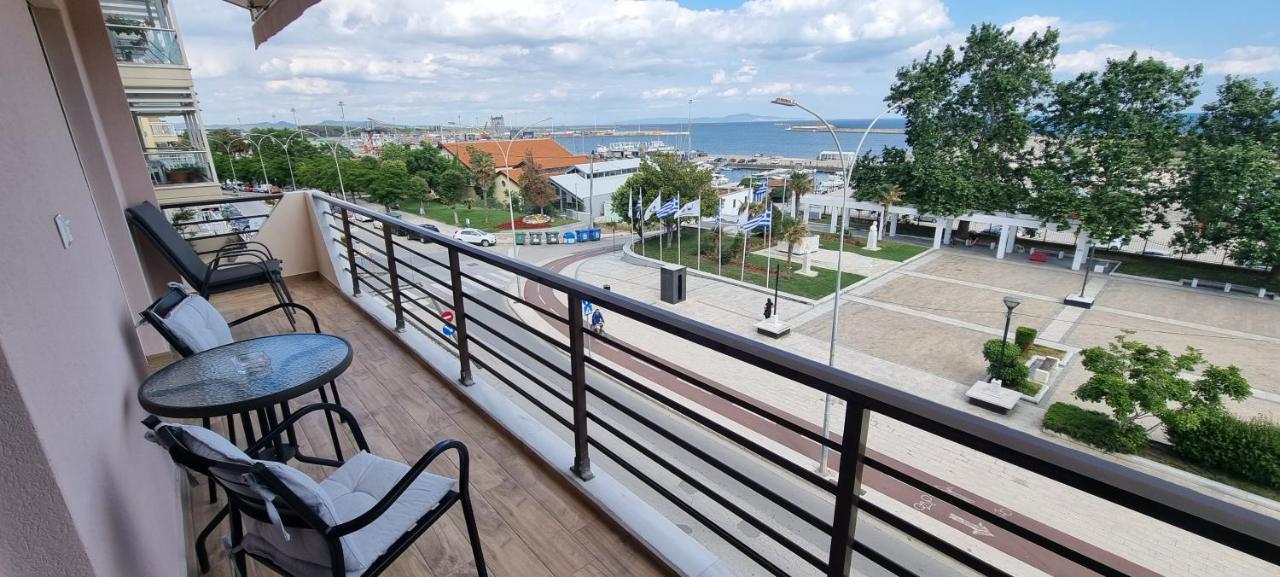 Amazing Sea View Apartment In The City Center! Alejandrópolis Exterior foto