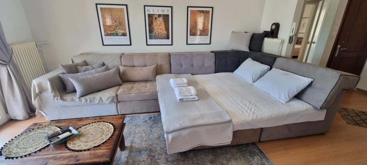 Amazing Sea View Apartment In The City Center! Alejandrópolis Exterior foto
